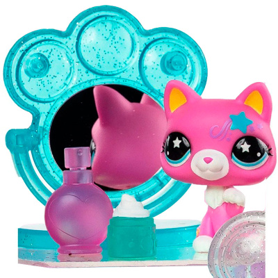 Игрушка-фигурка Littlest Pet Shop Стиль Собираемся с Кошкой Hasbro 01079_LPS 1